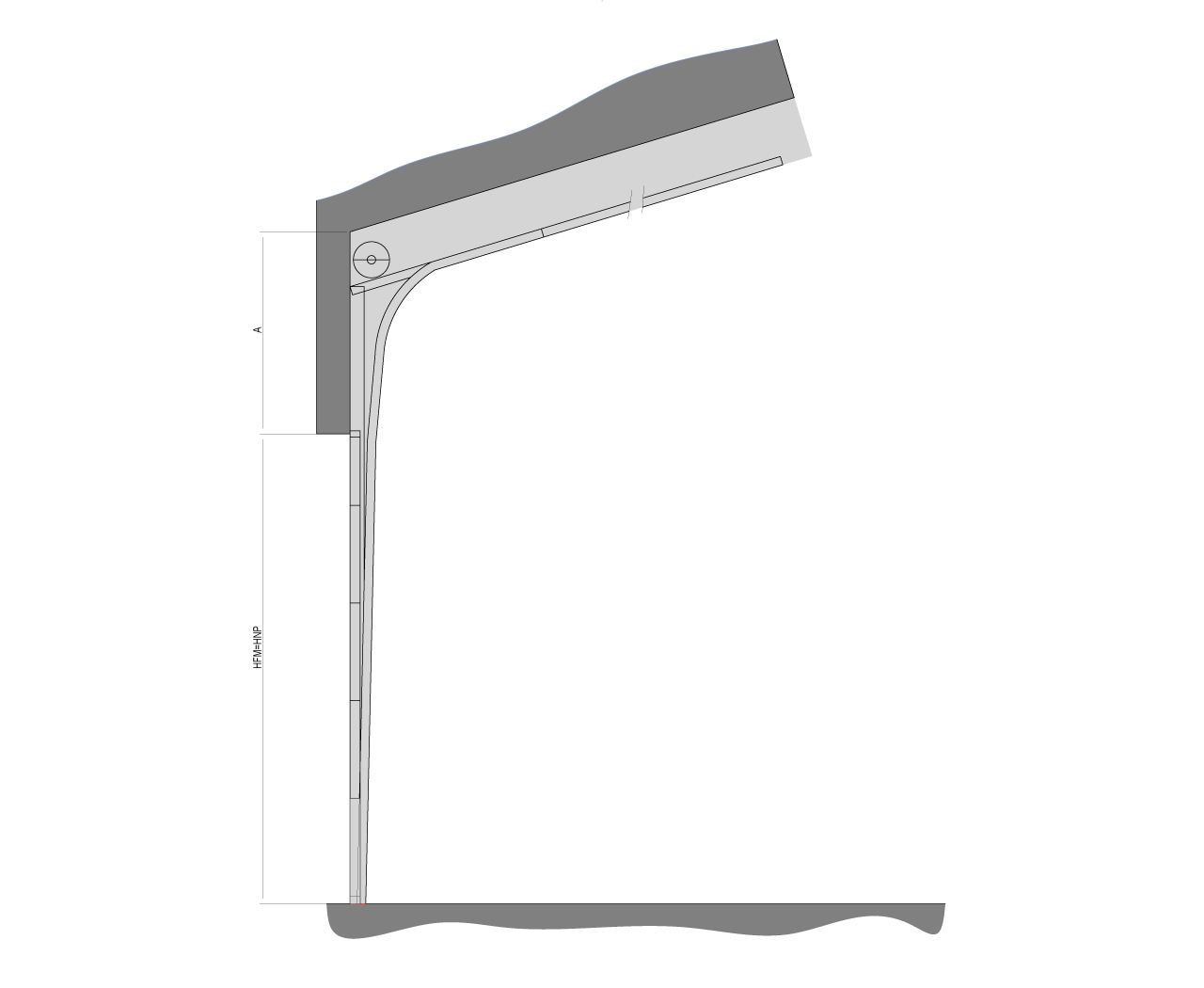 Sezione alto inclinato